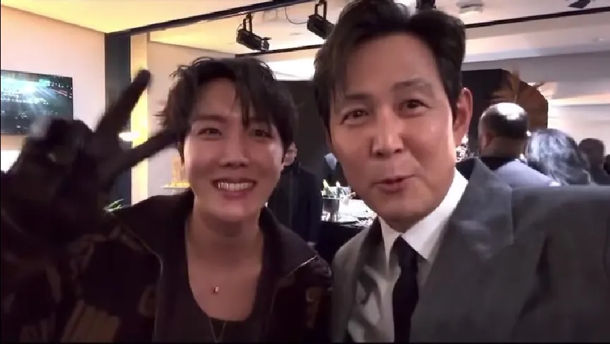 Lee Jung Jae Bagikan Momen Bersama G-Dragon BIGBANG dan J-Hope BTS saat Hadiri Le Gala Des Pieces Jaunes (credit: instagram/from_jjlee)