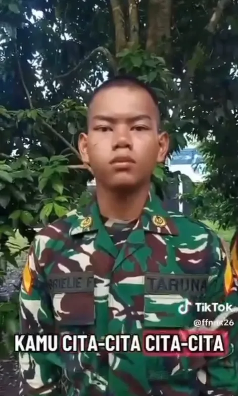 Gabriel anak Dewi Perssik jadi TNI AD © dewiperssik9