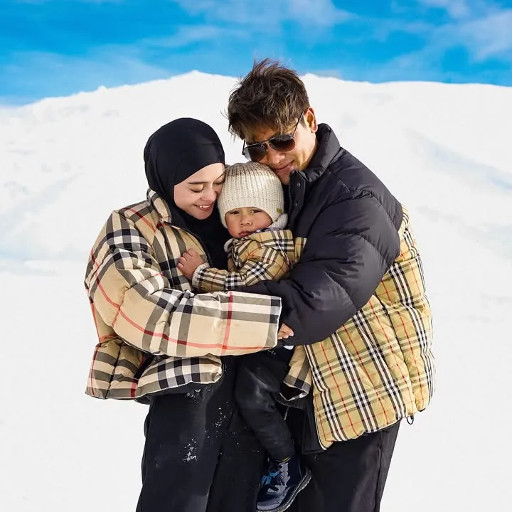 Cerita Lesti Kejora melahirkan anak pertama (credit: Instagram.com/levianbillar/)