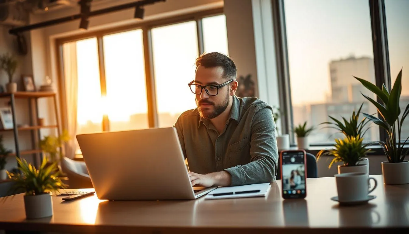 Teknik Menulis Light IG Caption yang Menarik (c) Ilustrasi AI