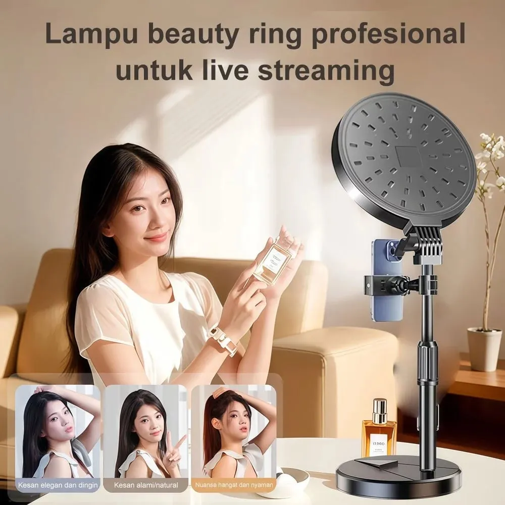 Ring Light KAIY ukuran 43 cm. (Shopee/Kaiy Indonesia Official Store)