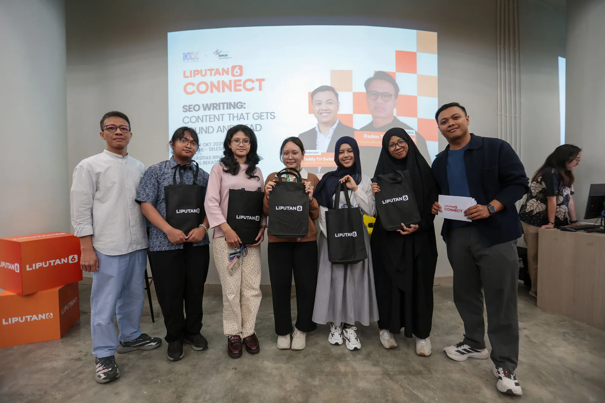 Liputan6 Connect hadir di Binus University Bekasi (KLY)