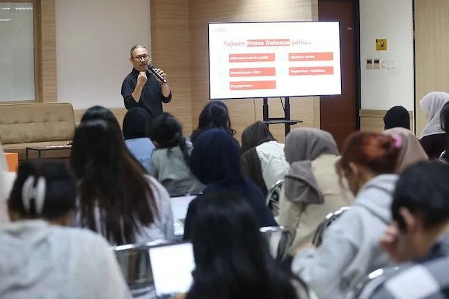 Liputan6 Connect bersama mahasiswa Universitas Indonesia (Credit: KLY)