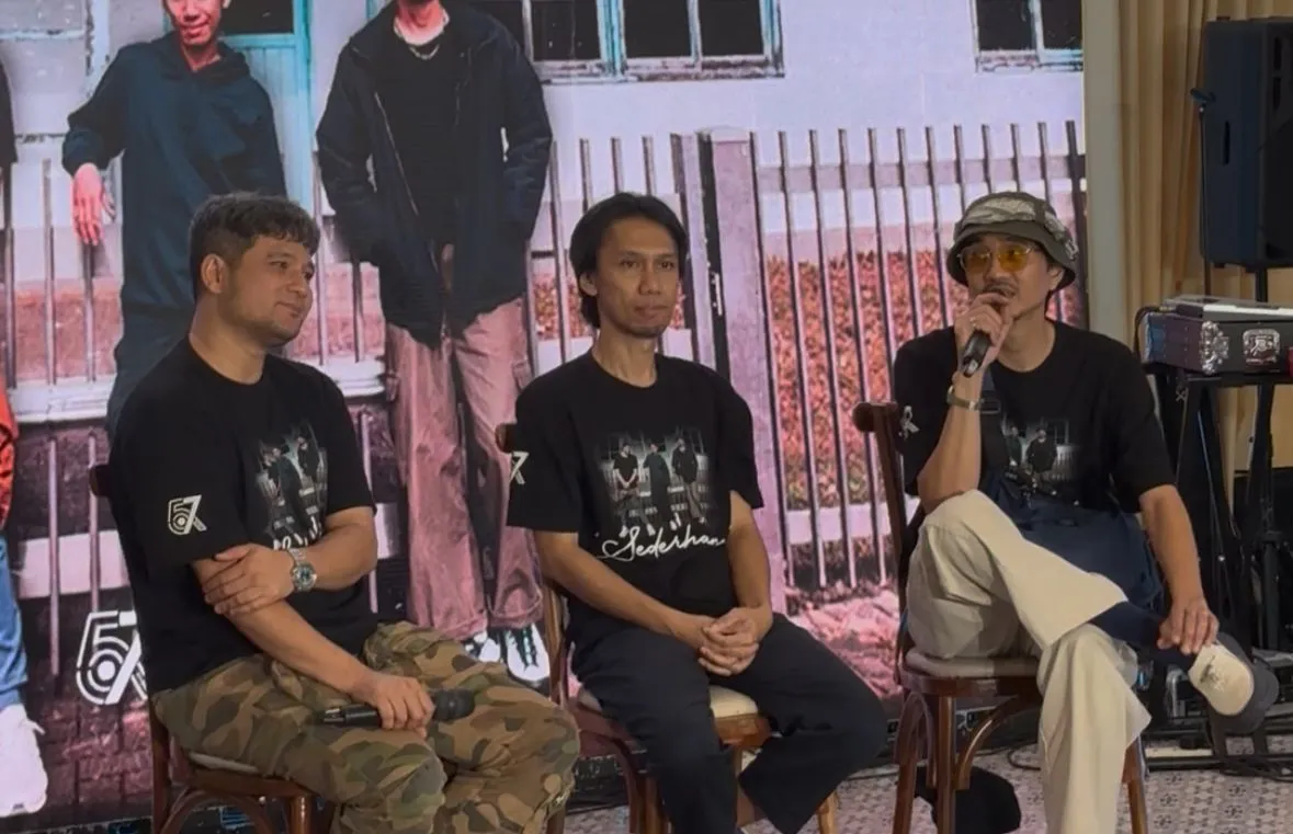 Duta Sheila On 7 di Konferensi Pers © KapanLagi.com/Fikri Alfi Rosyadi