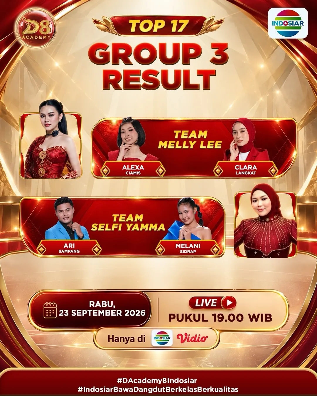 Dangdut Academy 8 © indosiar