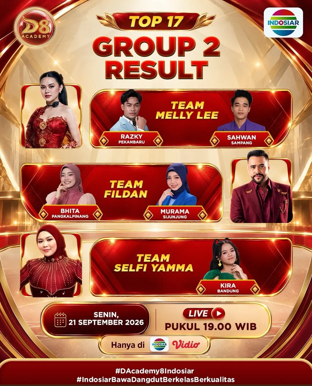 Dangdut Academy 8 © indosiar