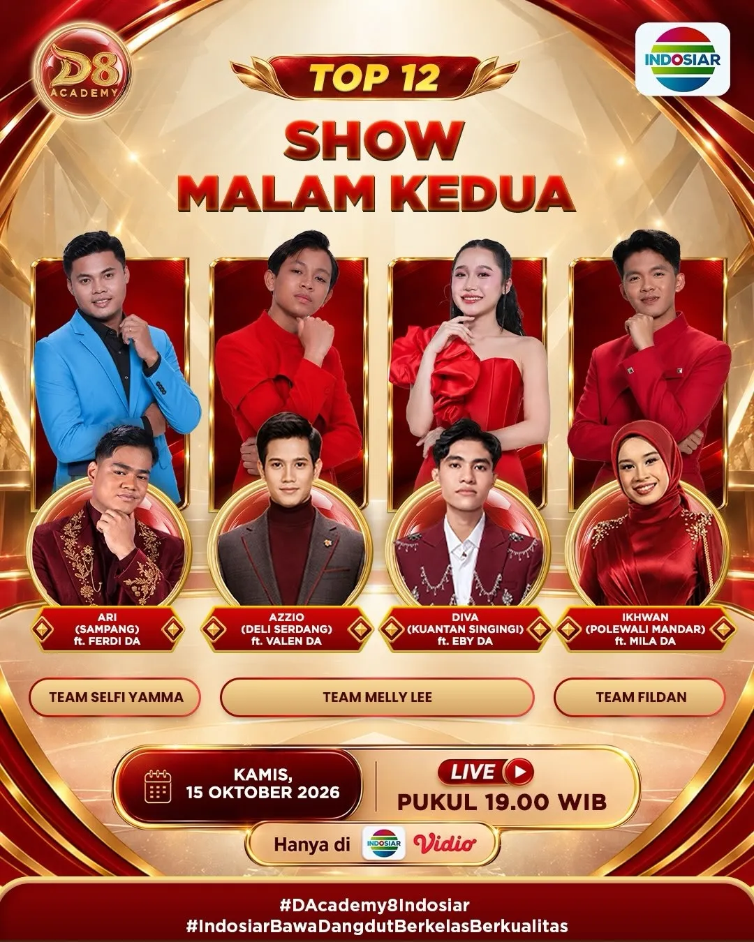 Dangdut Academy 8 © indosiar