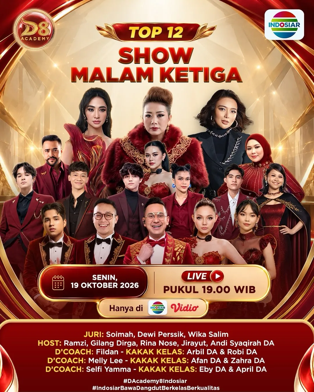 Dangdut Academy 8 (credit: instagram.com/indosiar)