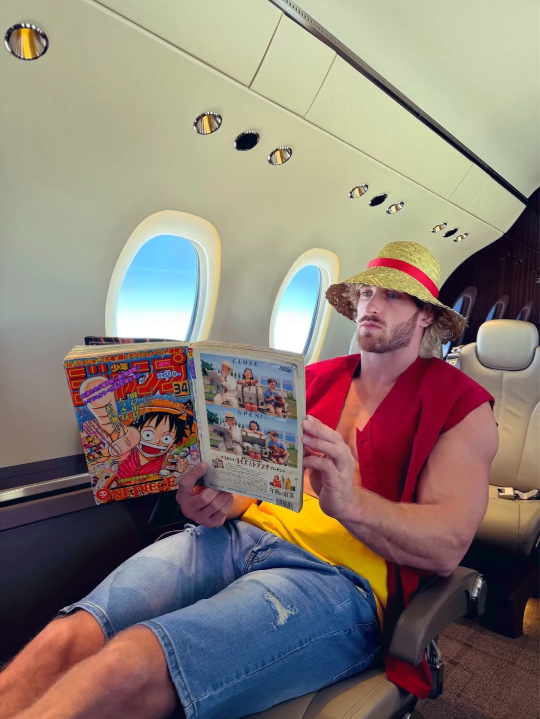 Logan mengaku dirinya bukan fans garis keras ONE PIECE (credit: X/@LoganPaul)