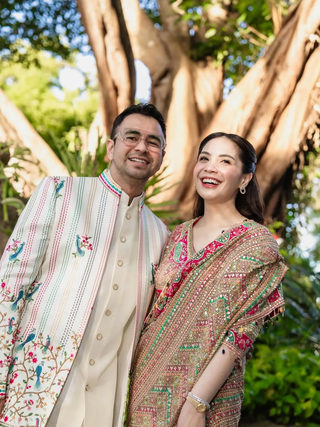 Raffi Ahmad dan Nagita Slavina Tampil Serasi (Cr:Instagram.com/raffinagita1717)