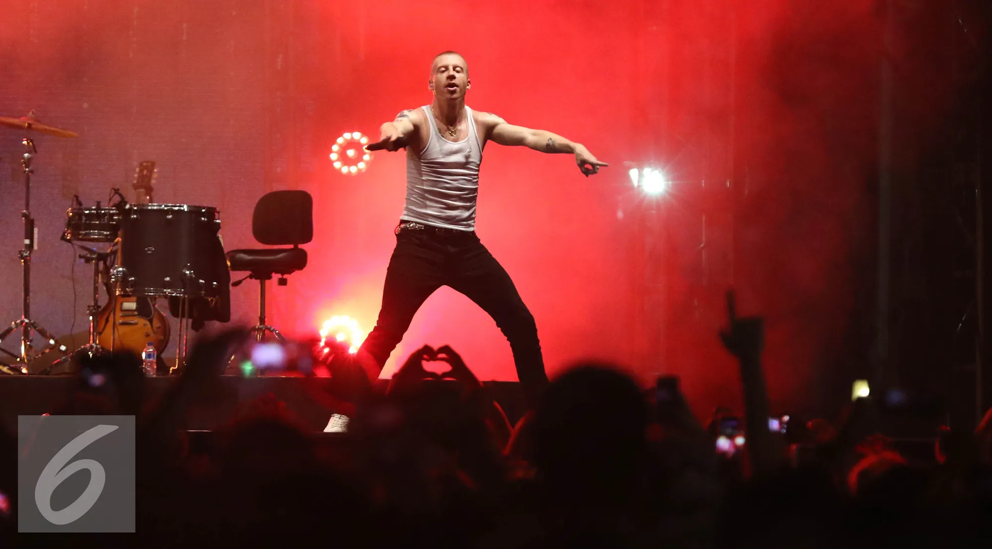 Macklemore gelar tur Free Palestine di Eropa (Liputan6.com/Herman Zakharia)