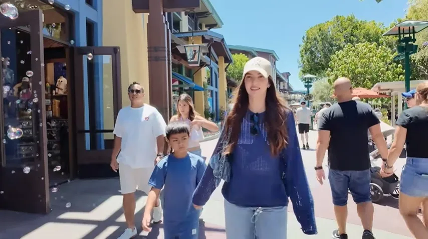 Momen Teguran Magika kepada sang ibu (credit: Youtube.com/Nia Ramadhani Bakrie)