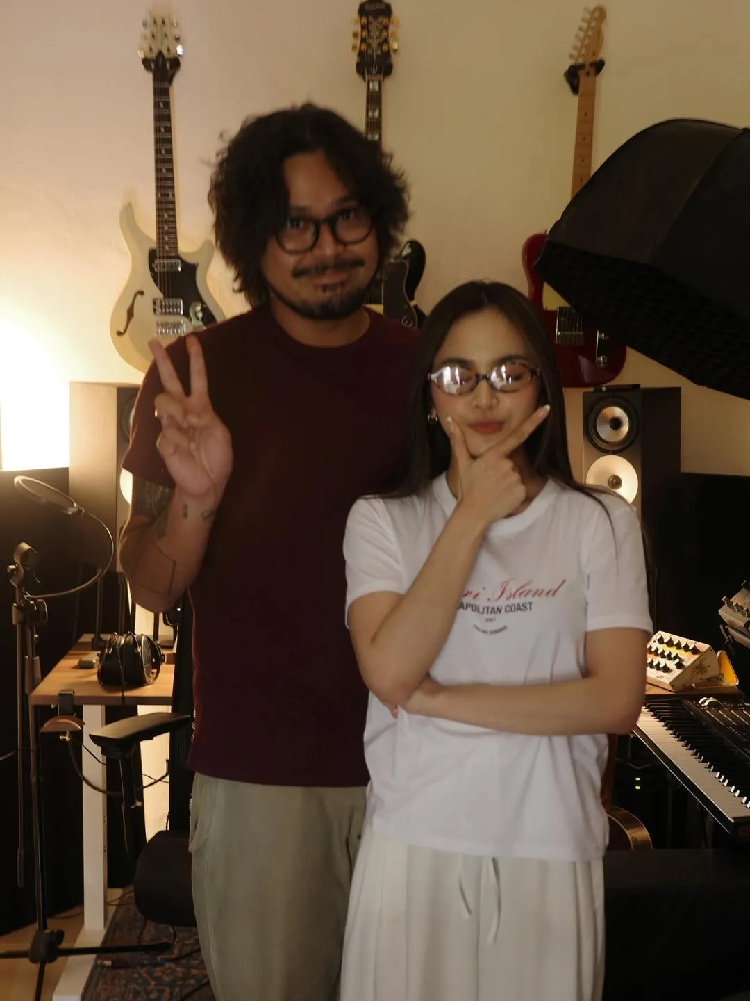 Konsep album KOMA (credit: Instagram.com/mahaliniraharja/)