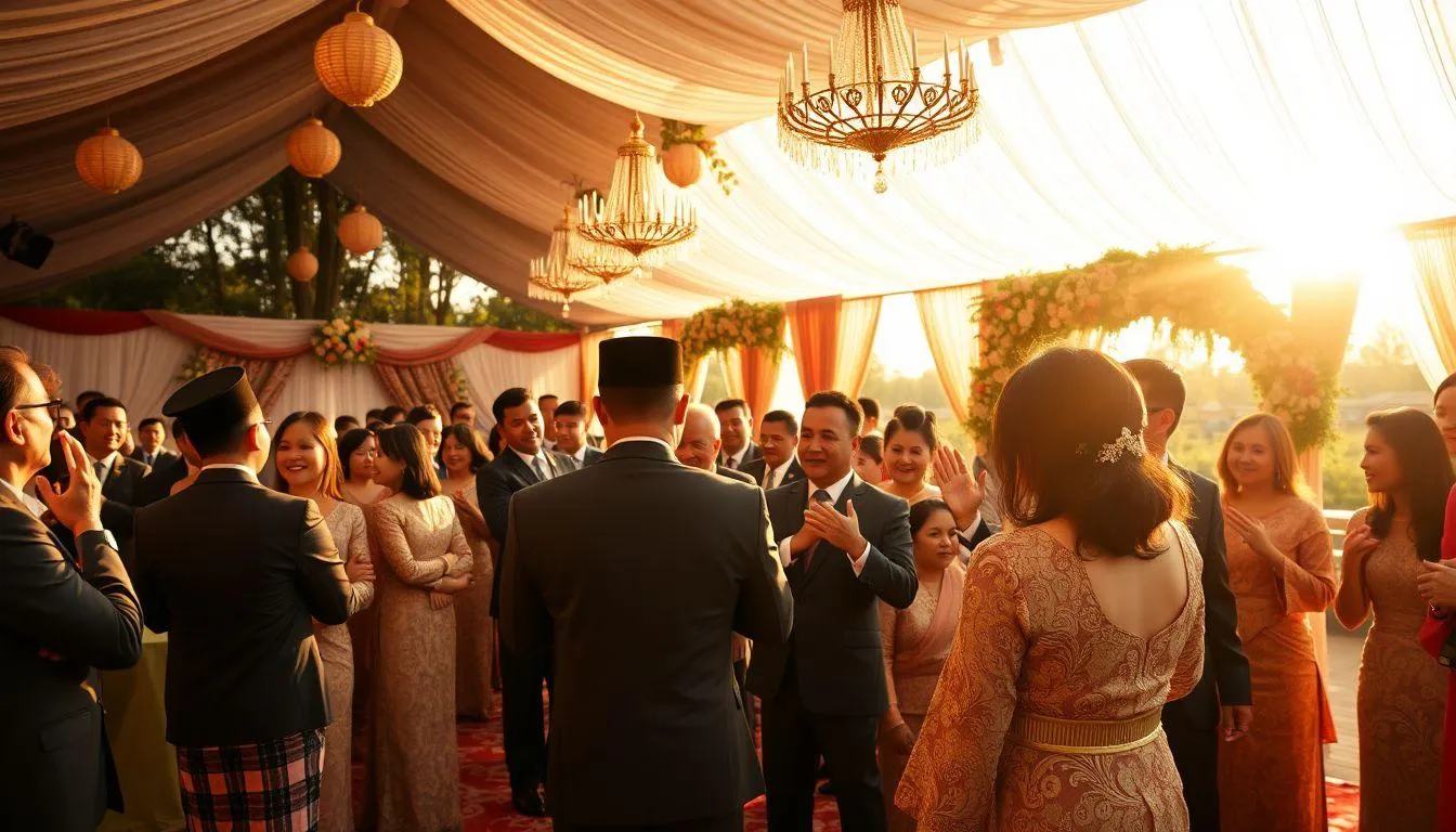 Perubahan Hidup yang Disimbolkan Mimpi Hajatan (c) Ilustrasi AI