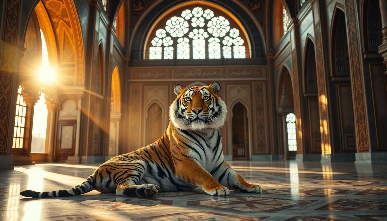 Perspektif Islam dalam Menafsirkan Mimpi Harimau (c) Ilustrasi AI