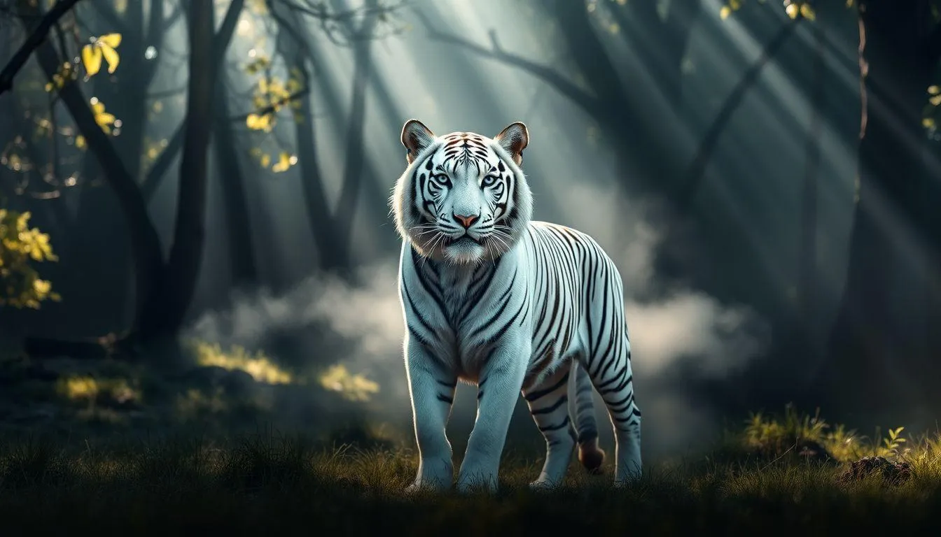 Makna Warna Harimau dalam Dunia Mimpi (c) Ilustrasi AI