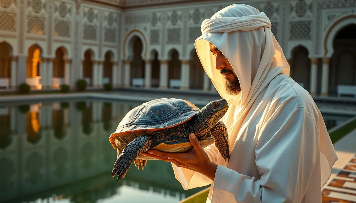 Perspektif Islam tentang Mimpi Kura-Kura (c) Ilustrasi AI