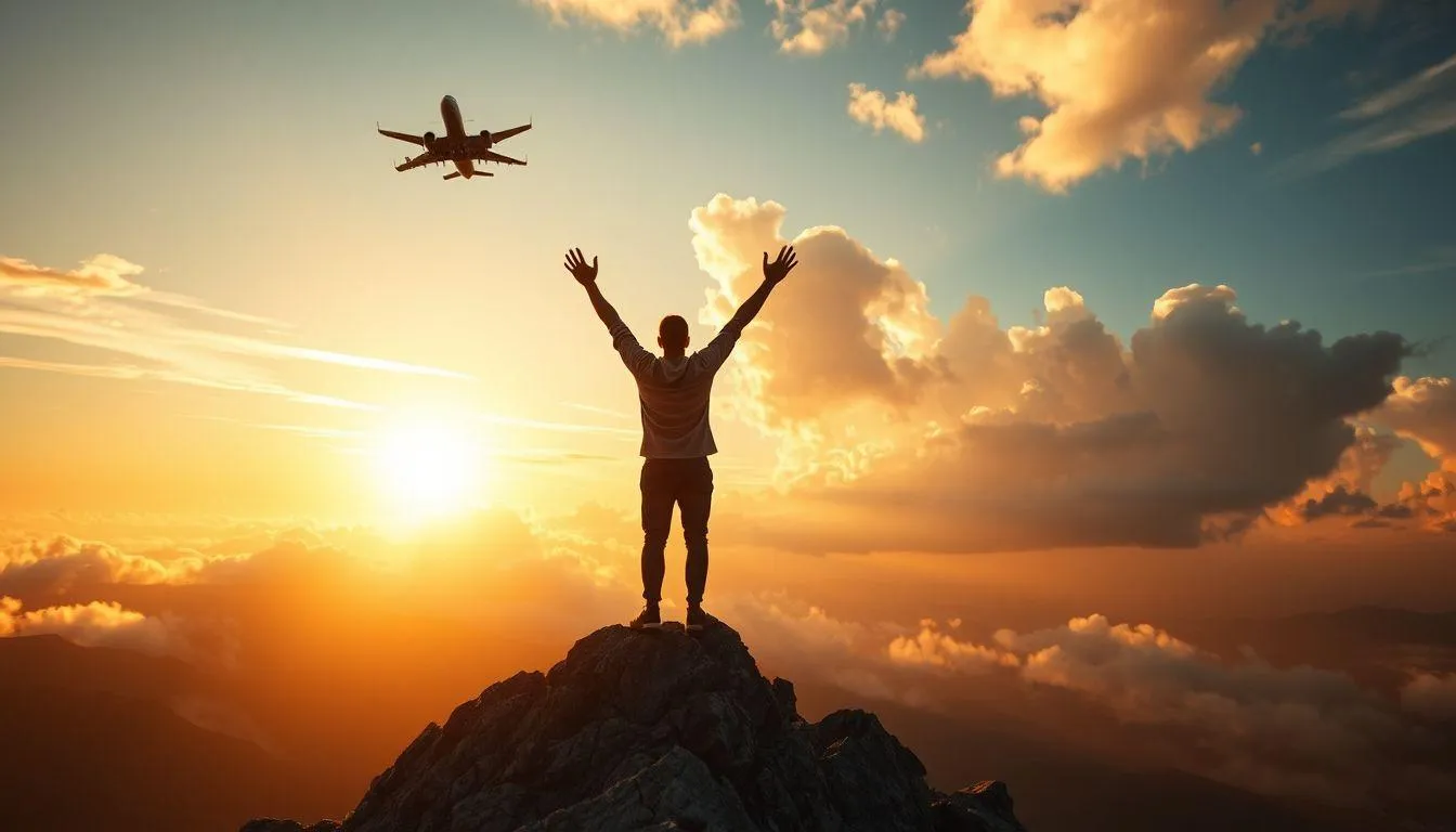 Makna Spiritual dan Religius Mimpi Kepemilikan Pesawat (c) Ilustrasi AI