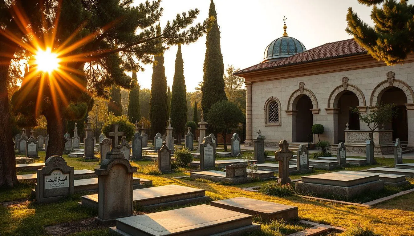 Perspektif Islam Tentang Mimpi Rumah Dekat Pemakaman (c) Ilustrasi AI