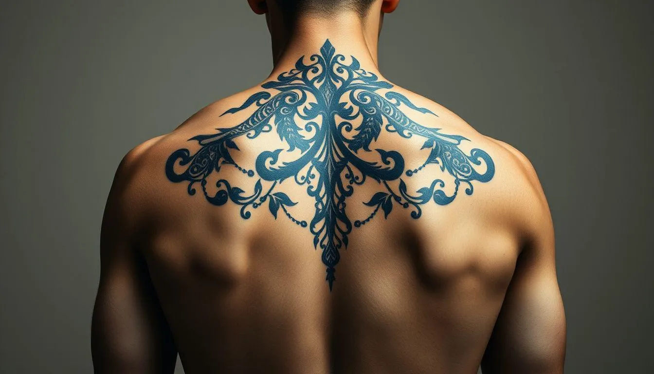 Interpretasi Berdasarkan Lokasi Tato dalam Mimpi (c) Ilustrasi AI