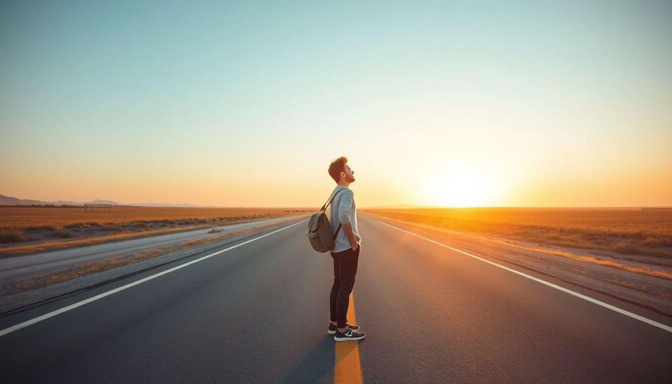 Simbolisme Kemandirian dan Keinginan Hidup Mandiri (c) Ilustrasi AI