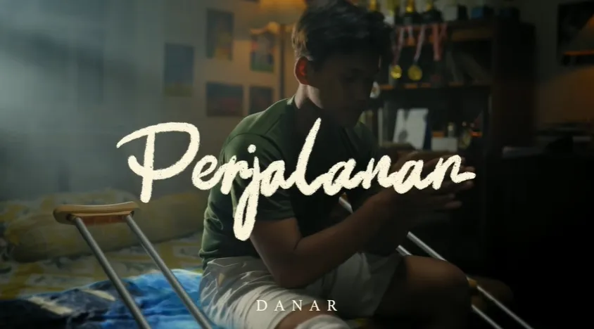 Cuplikan video klip lagu Perjalanan Danar Widianto (credit: Youtube.com/HITS Records)