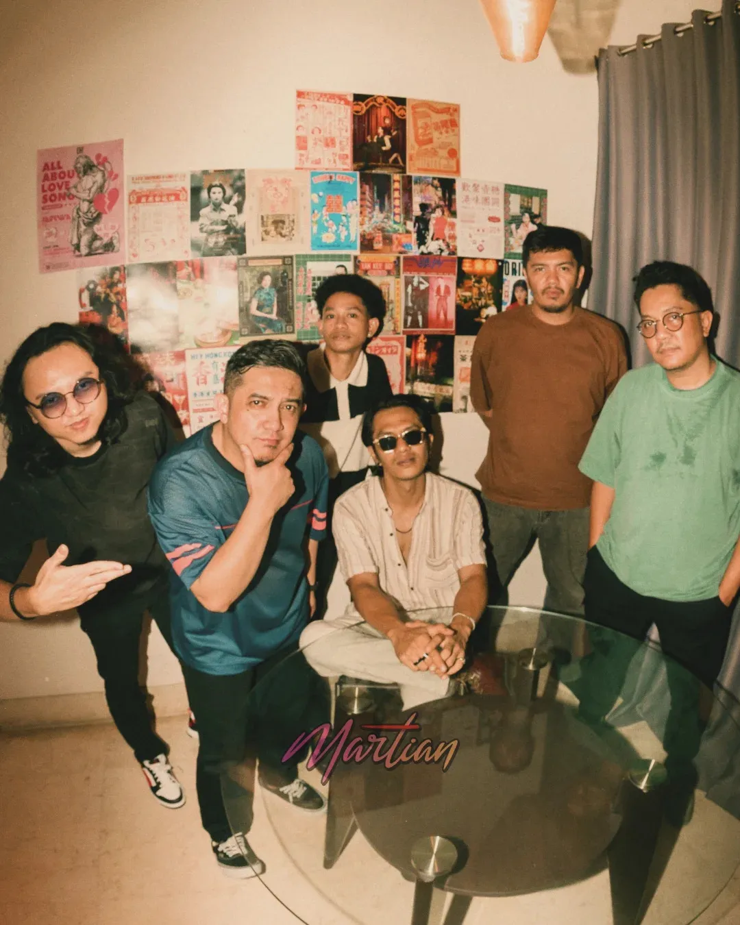 Anggota Band Martian (cr:instagram.com/martian.official)