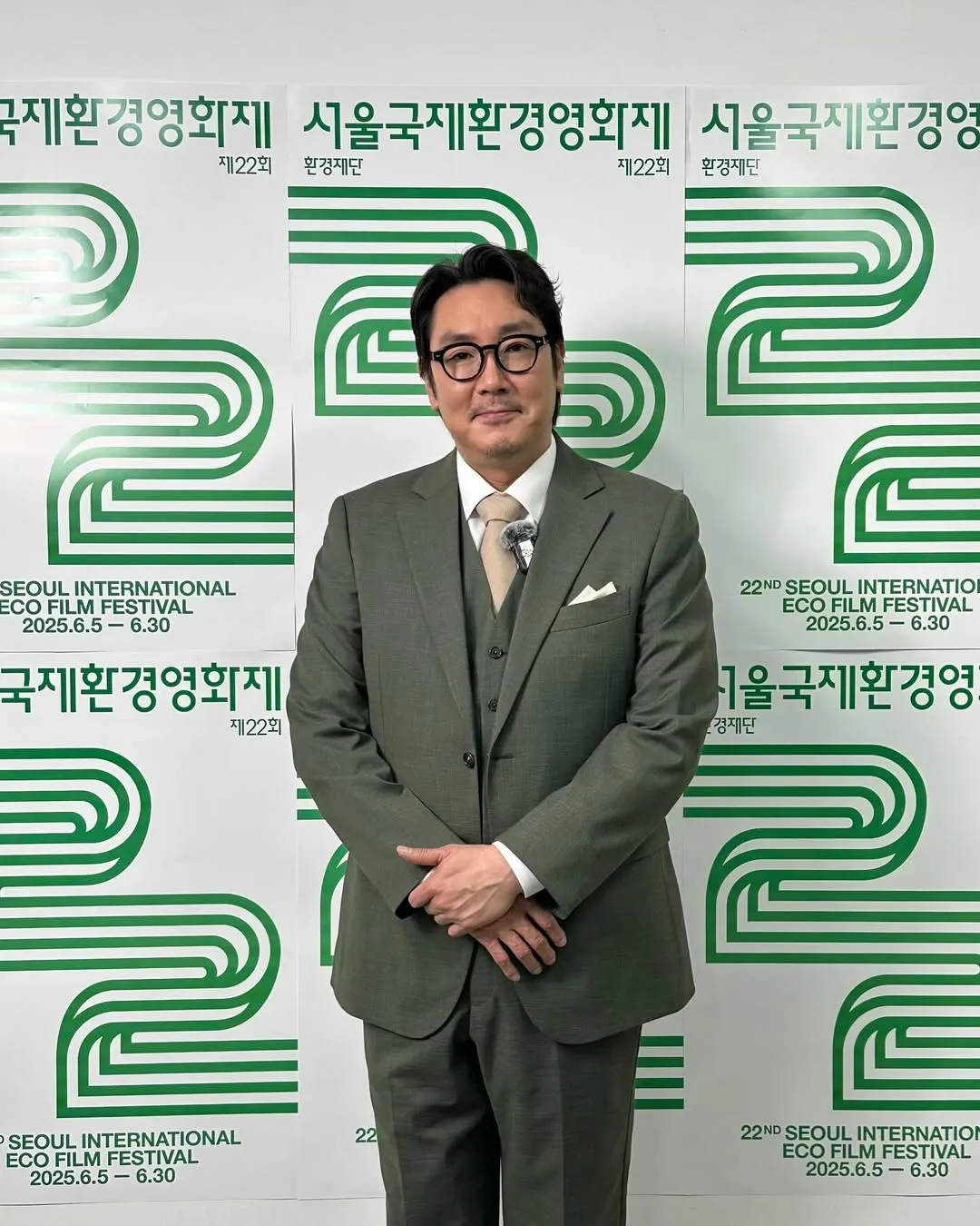 Choi Jin Woong di Seoul International Eco Film Festival © instagram.com/sarament_official