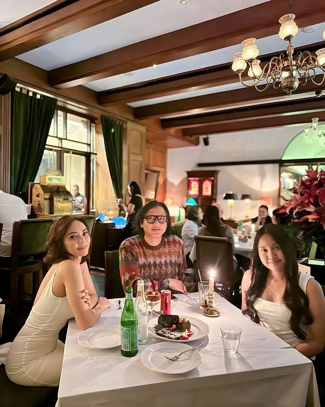 Masayu dan Lembu makan bareng © instagram.com/masayuanastasia