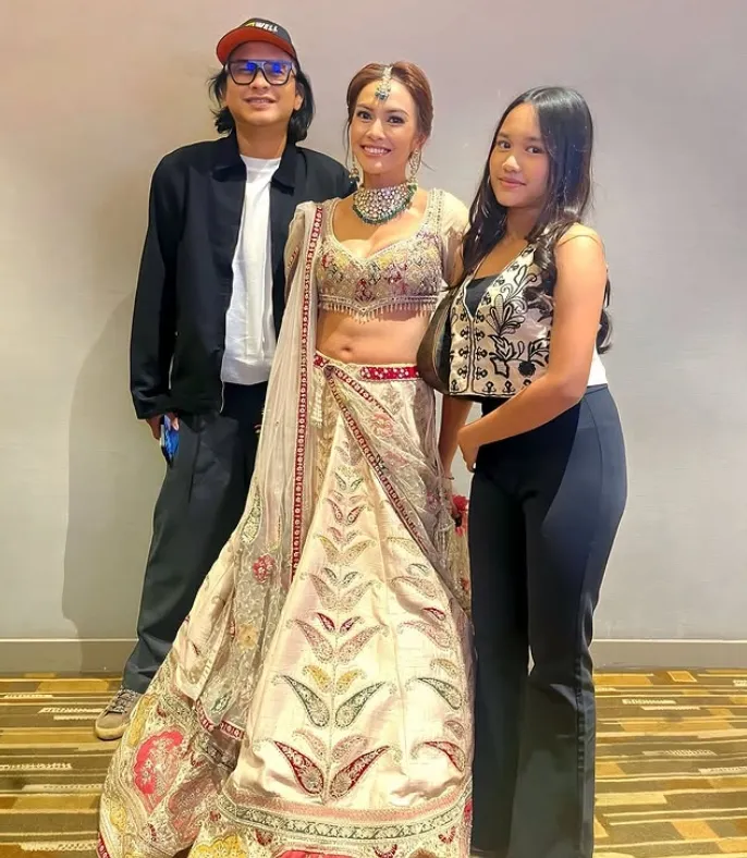 Masayu dan Lembu bersama demi Samara © instagram.com/masayuanastasia