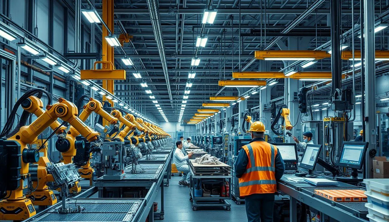 Pengertian dan Definisi Manufaktur (c) Ilustrasi AI