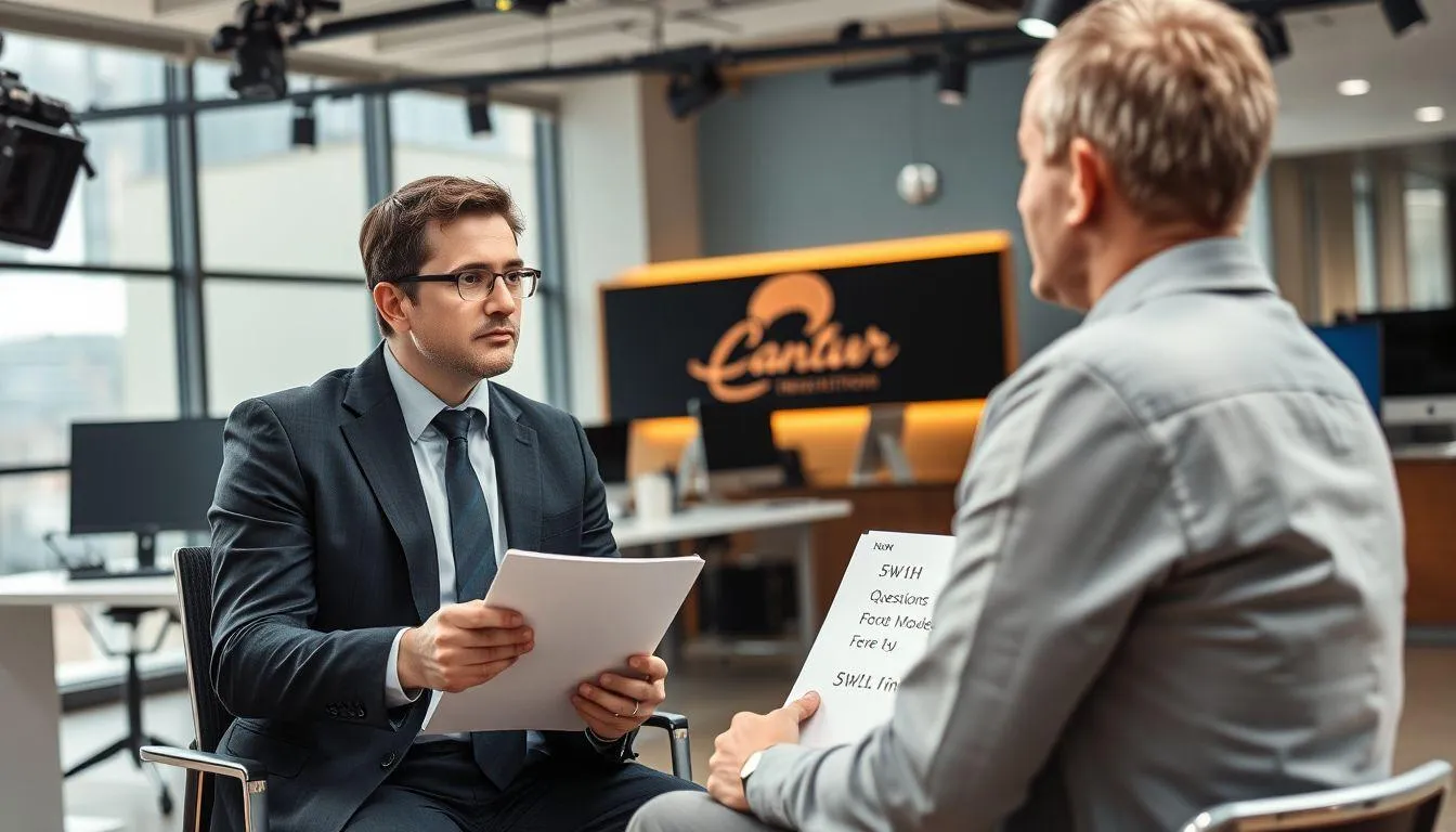 Penerapan 5W 1H dalam Jurnalistik (c) Ilustrasi AI