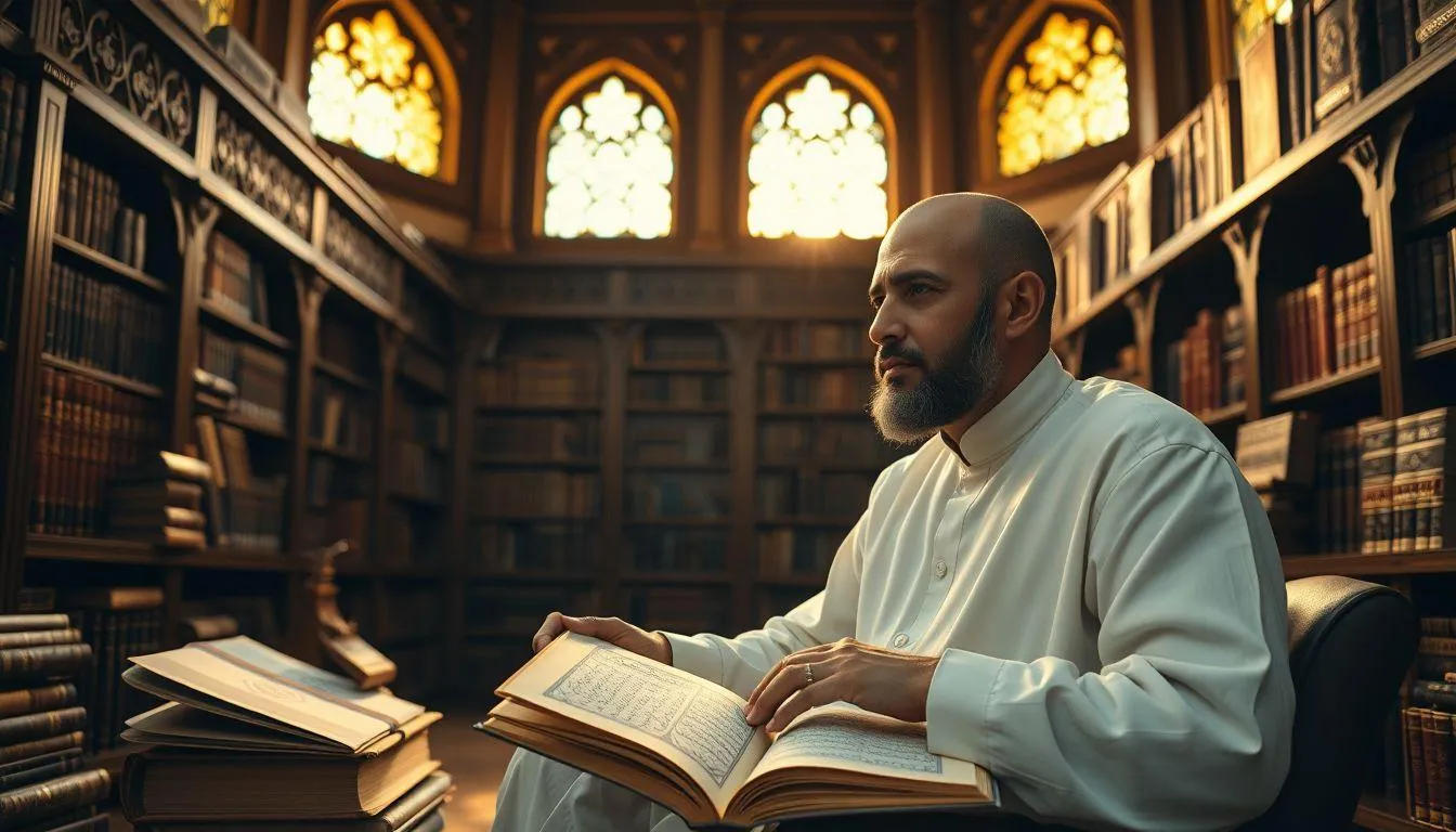 Perbedaan Qada dan Qadar (c) Ilustrasi AI