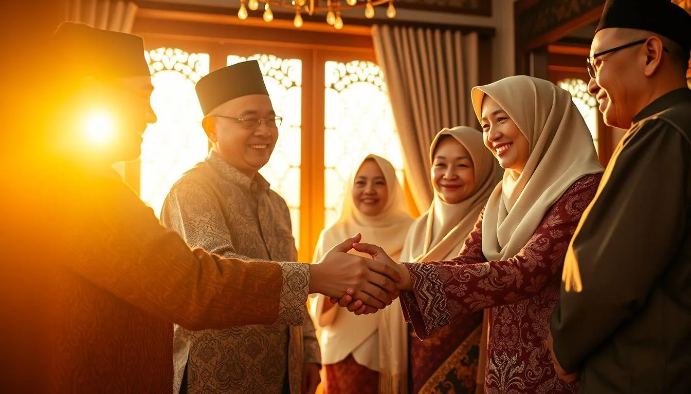 Ucapan Lebaran Singkat dan Powerful (c) Ilustrasi AI