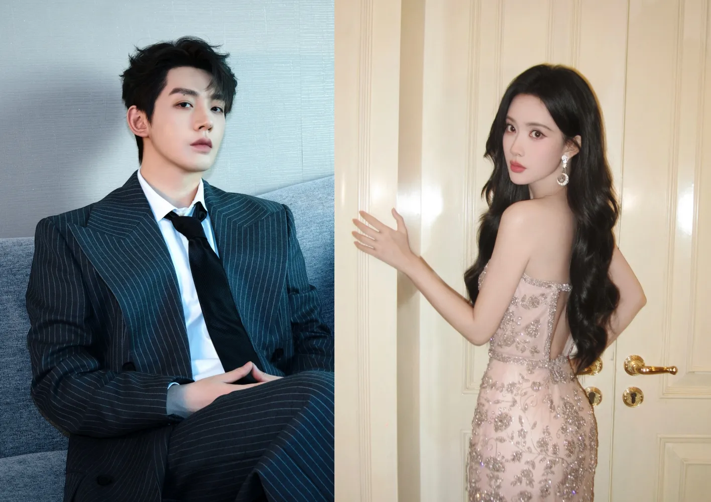 Meng Ziyi dan Deng Wei - copyright: weibo.com