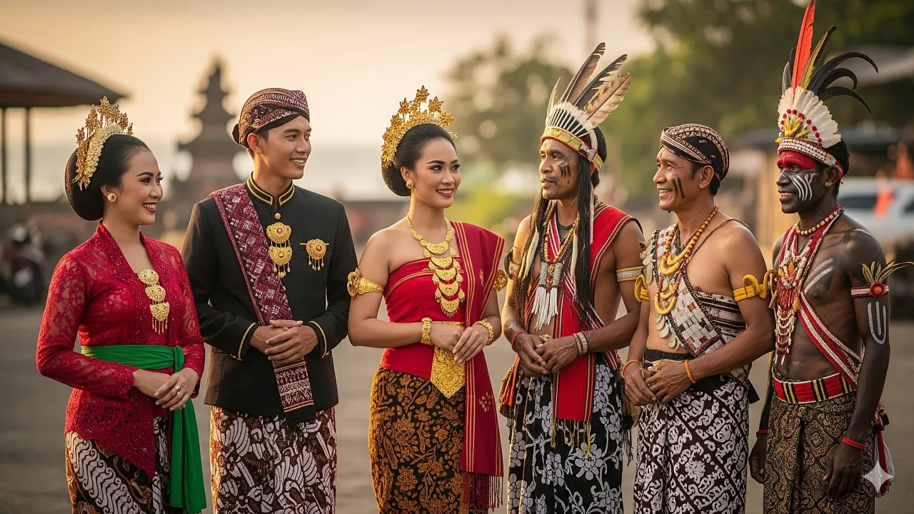Nama Suku di Indonesia Berdasarkan Wilayah Geografis