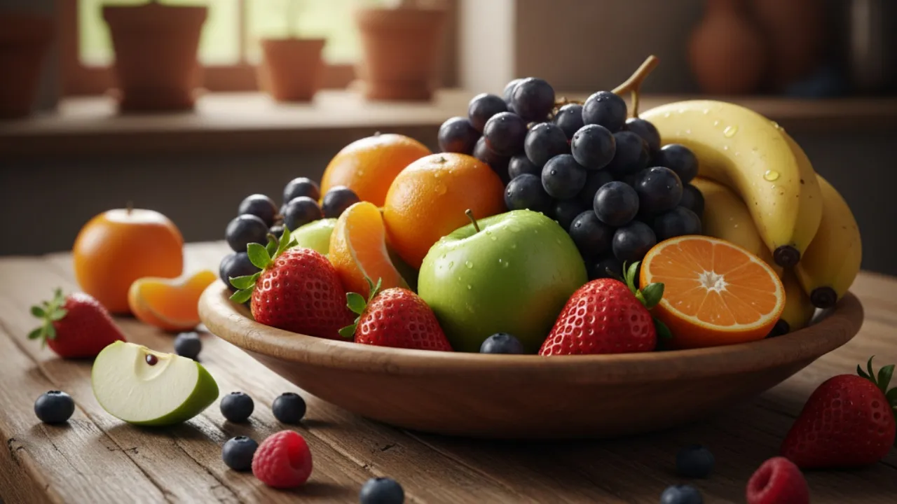 Pengenalan Nama Buah-buahan (c) Ilustrasi AI