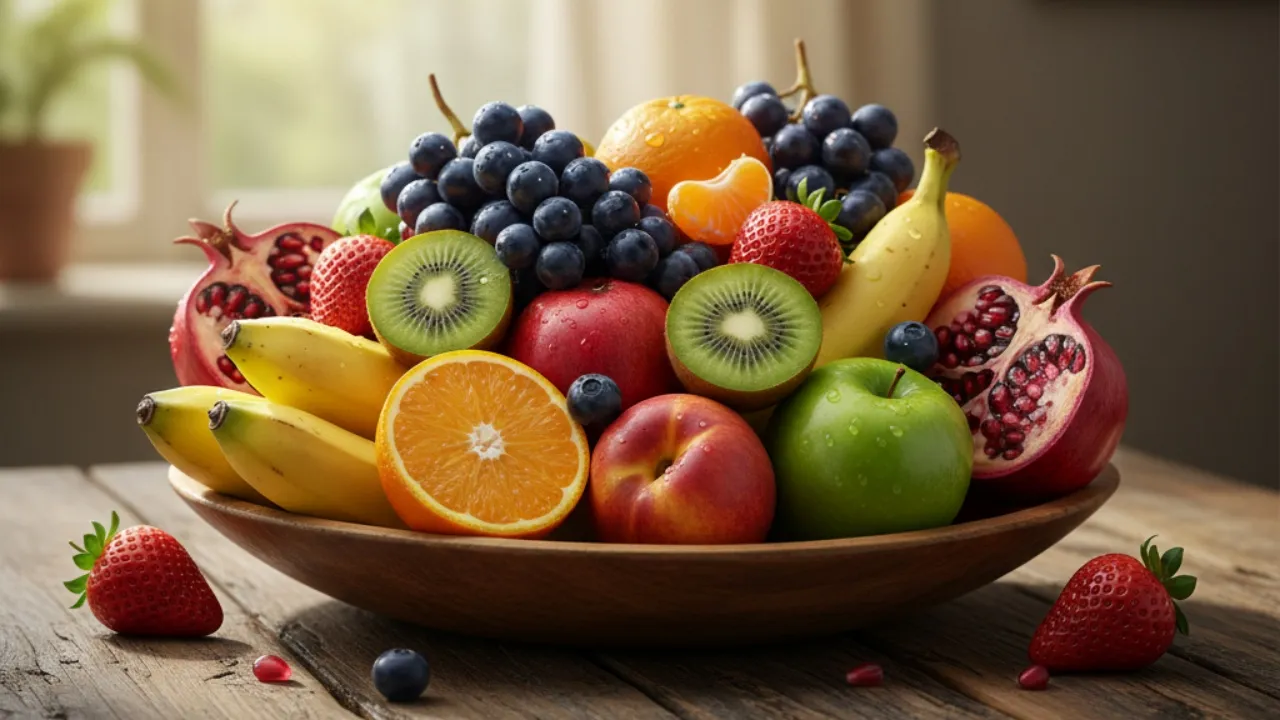 Klasifikasi Nama Buah-buahan Berdasarkan Abjad A-F (c) Ilustrasi AI