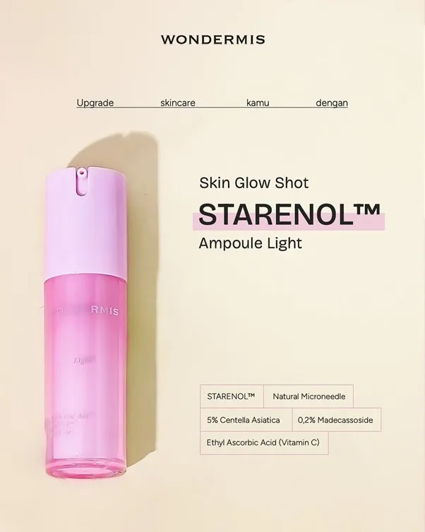 WONDERMIS Skin Glow Shot STARENOLÃ�Â¢Ã¯Â¿Â½Ã�Â¢ Ampoule Light.