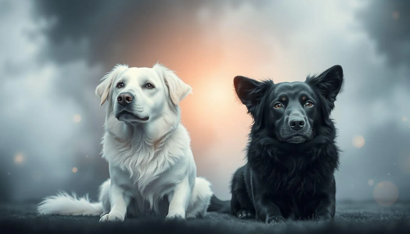 Interpretasi Berdasarkan Warna dan Jenis Anjing (c) Ilustrasi AI