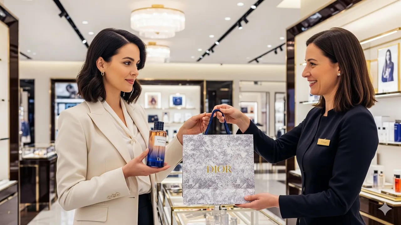 Jenis-Jenis Mimpi Membeli Parfum (c) Ilustrasi AI