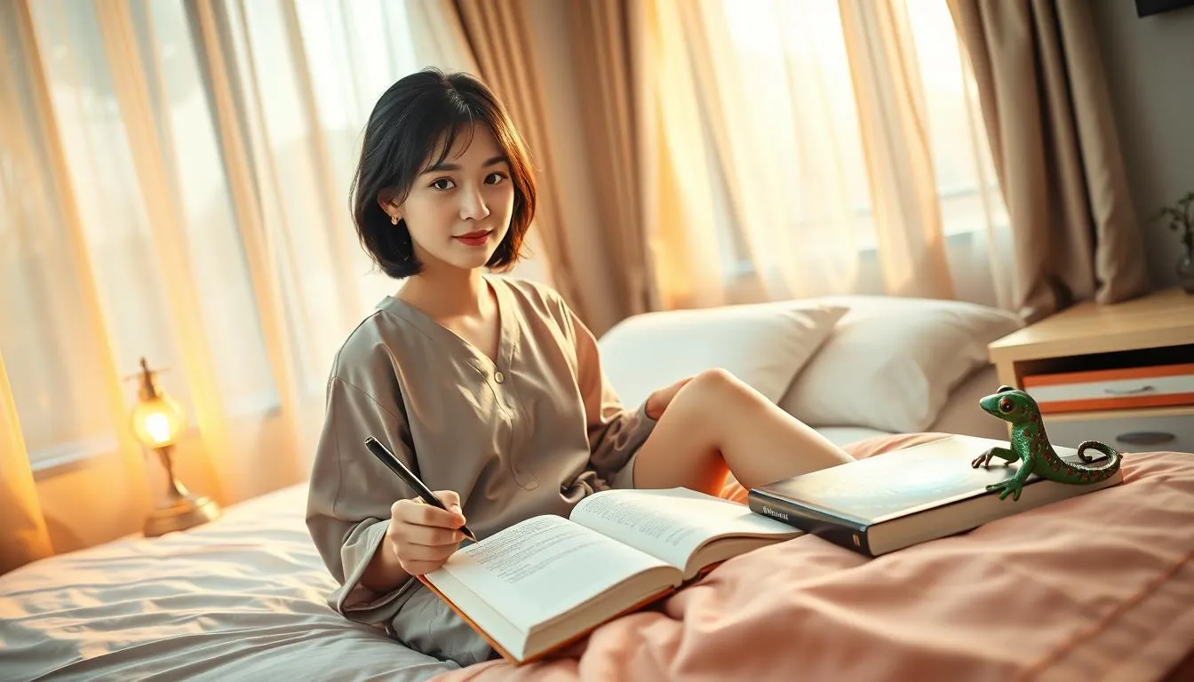 Cara Menyikapi Mimpi Tokek (credit:Image by AI)