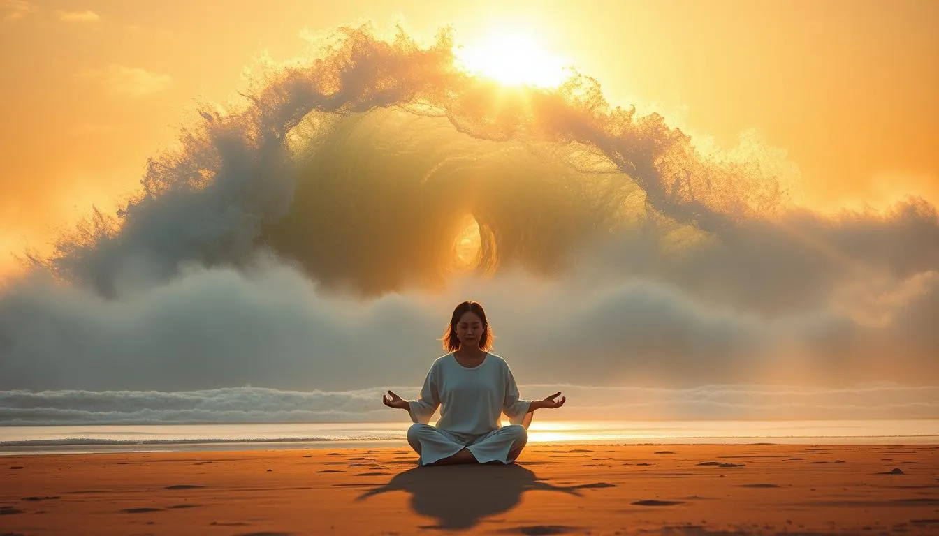 Makna Spiritual Mimpi Tsunami (c) Ilustrasi AI