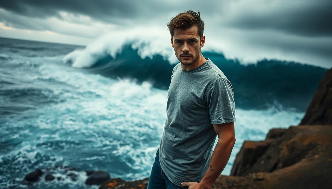 Interpretasi Psikologis Mimpi Tsunami (c) Ilustrasi AI