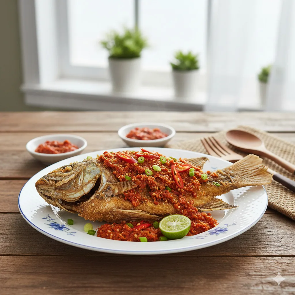 Menu Buka Puasa Irit/image by AI