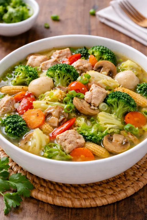 Menu Sahur Praktis Paling Lengkap/image by AI