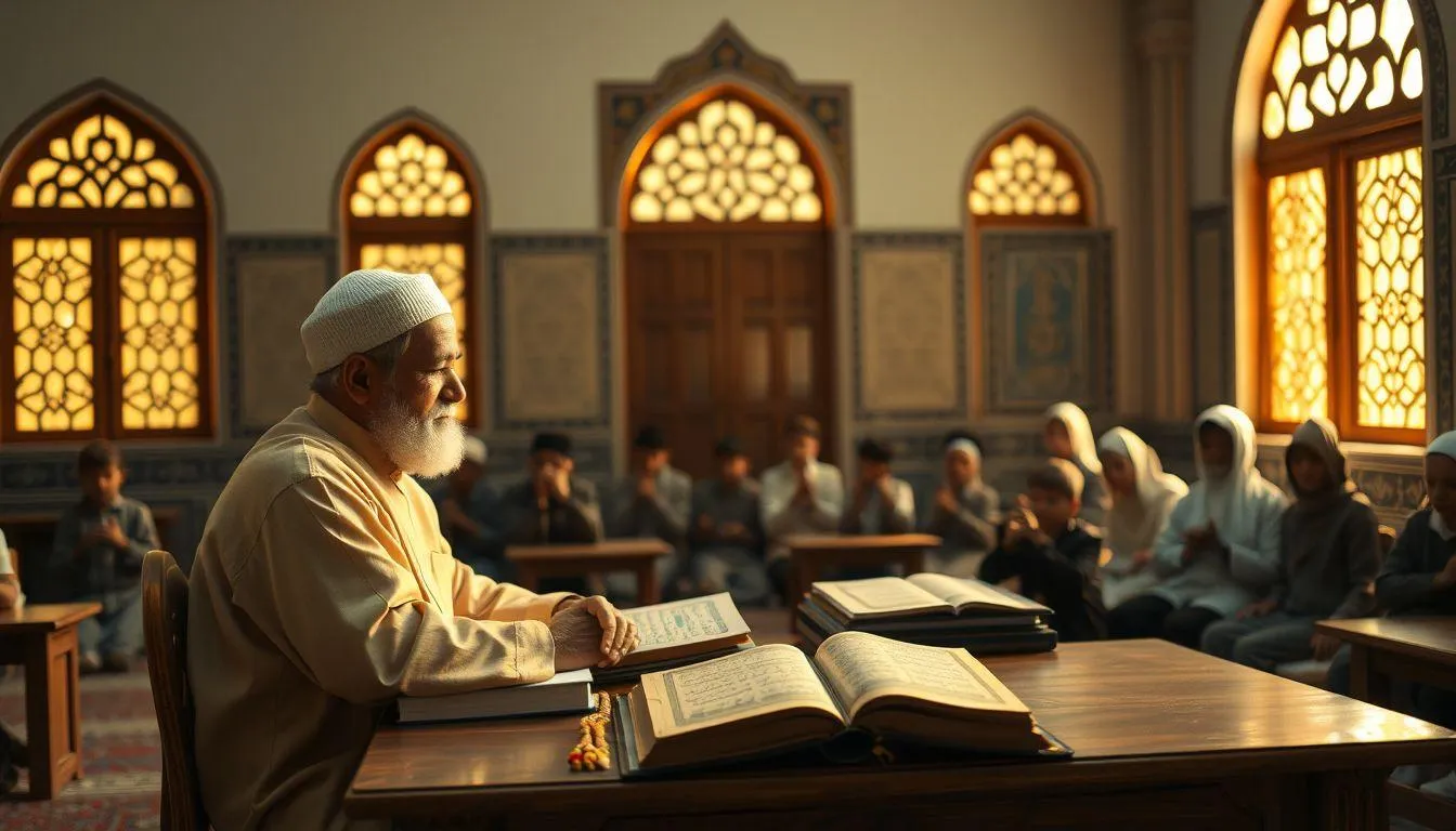 Nilai-Nilai dalam Ucapan Hari Guru Islami (c) Ilustrasi AI