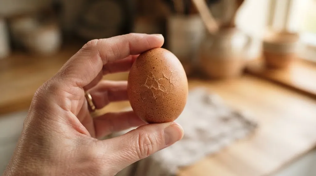 Telur yang Retak (AI Generated)