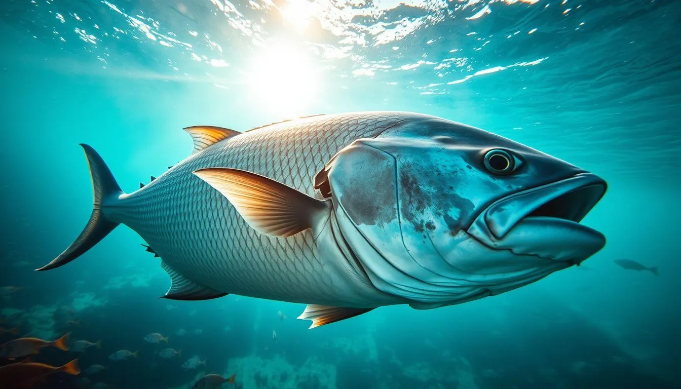 Potret Ikan Besar (c) Ilustrasi AI