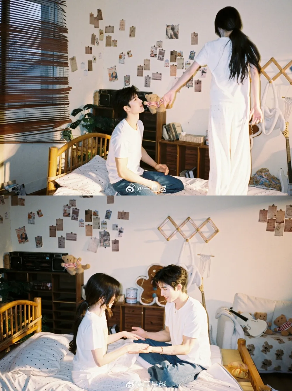 Wang Xingyue dan Bai Lu - copyright: weibo.com